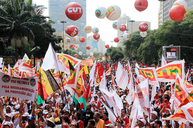 Em protesto contra nova lei trabalhista, movimento sindical prepara ato nacional no dia 10