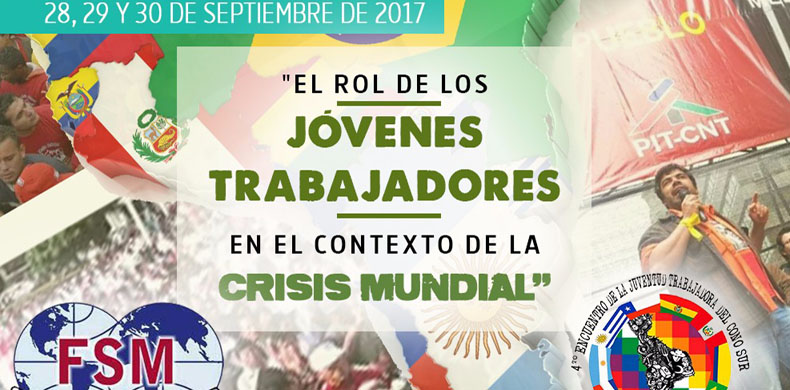 Encontro da Juventude da Federação Sindical Mundial Cone Sul começou na quinta (28/09) na Argentina